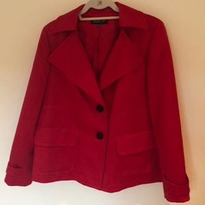 Red Jones New York Blazer